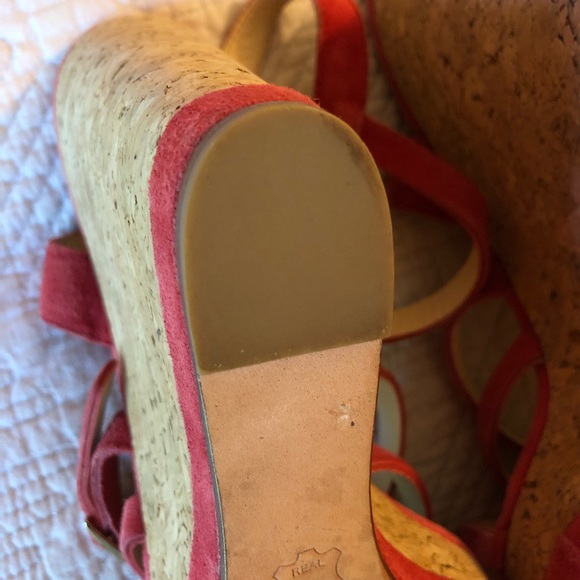 LK Bennett Cork wedge sandals - Picture 6 of 8